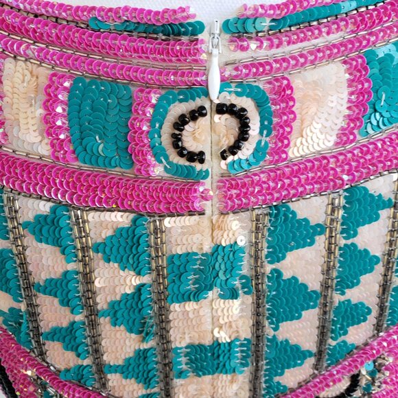 Y2K gorgeous hand sequined dress from Forever Unique London - Picture 12 of 16